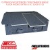 OUTBACK 4WD INTERIORS TWIN DRAWER SINGLE FLOOR RODEO EXTRA & SC 12/02-07/12